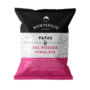 Papas Monterojo Sal Rosada Himalaya X 25g