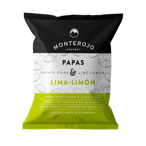 Papas De Lima Limón Saludables x 25g