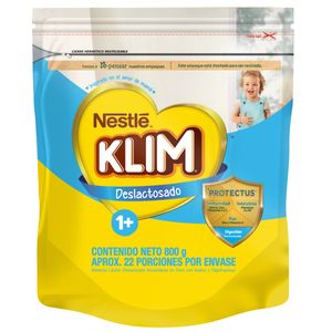 Leche Klim 1+ Deslactosado 12
