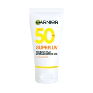 Protector Solar Garnier Antimanchas Toque Seco Super Uv Color Claro