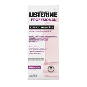 Enjuague Bucal Listerine Profesional​​ Experto En Encías