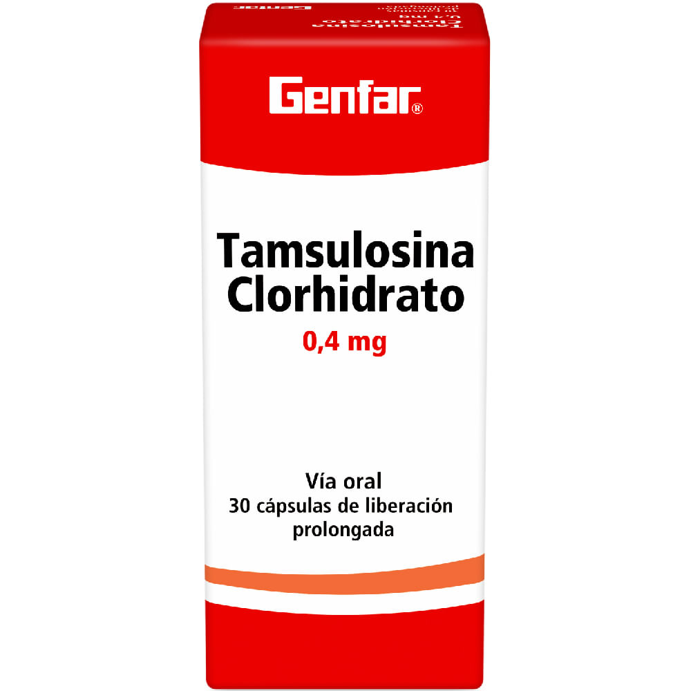 TAMSULOSINA 0.4 MG (GENFAR)