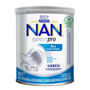 Formula Infantil Nestle Nan Sin Lactosa X 400g