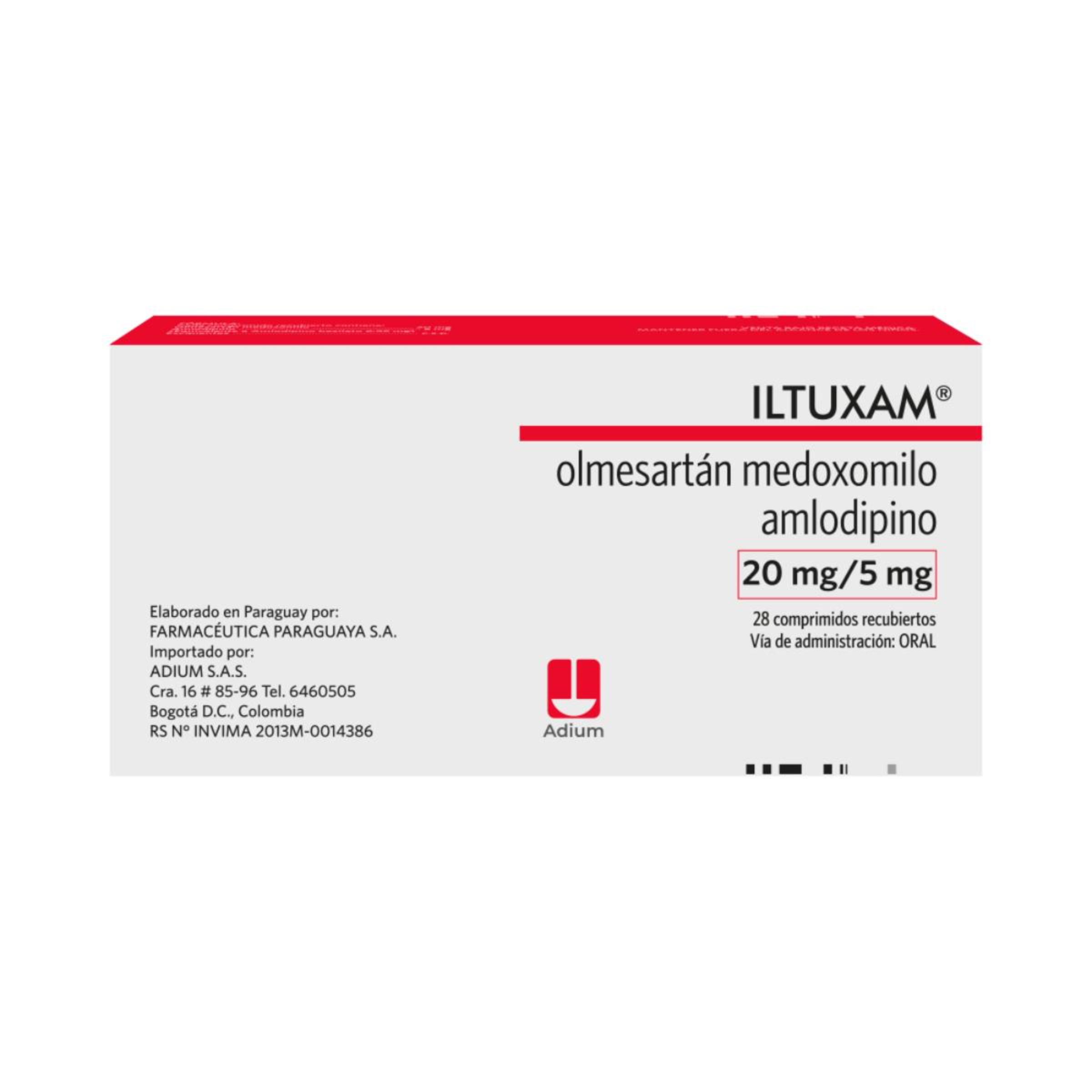 ILTUXAM 20/5 MG