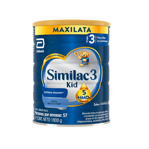 Formula Infantil Similac 3 5 Hmos Etapa 3 24m+ X 1800g