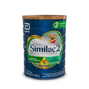 Formula Infantil Similac 2 5 Hmos Etapa 2 6-24m X 1800g