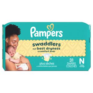 Pañal Pampers Swaddlers Recien Nacido