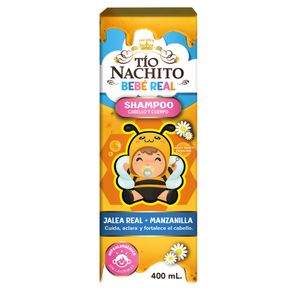 Champu Tio Nachito Cabello Y Cuerpo Bebe Jalea Real + Manzanilla