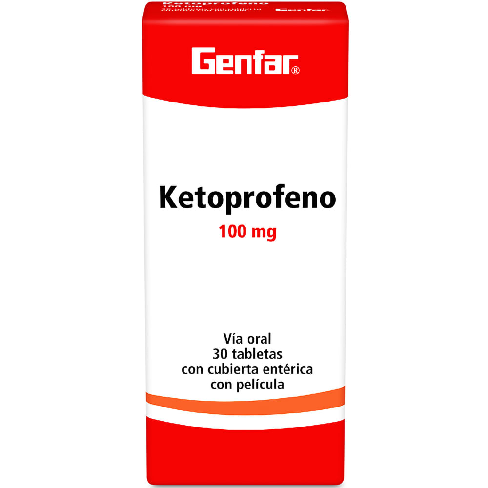 KETOPROFENO 100 MG (GENFAR)