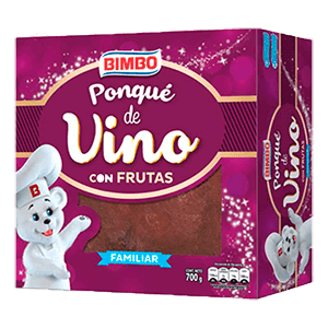 Ponque Bimbo Vino